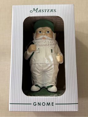 NEW IN BOX- Masters Mini Gnome- Caddie- Augusta National